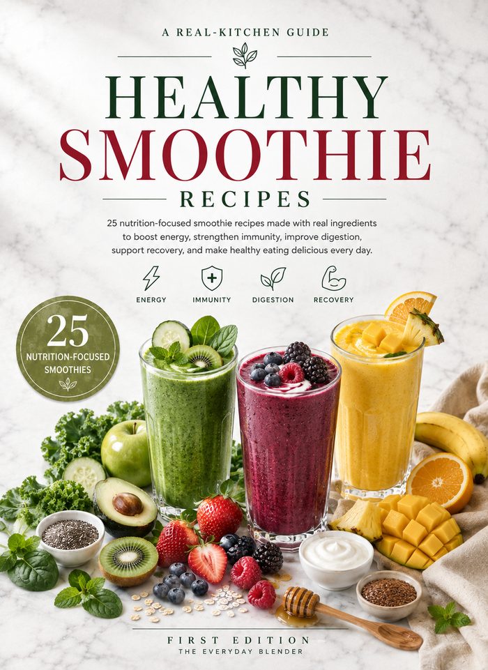 Healthy Smoothie Recipes cover